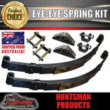 1000KG Eye To Eye DIY Single Axle Trailer Kit Inc LED Lights + Wheels & tyres. Axle Lengths 60" - 75"