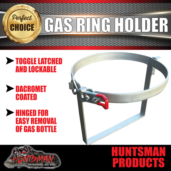 4.5Kg Toggle Latched Lockable Gas Ring Holder for Caravan Trailer Camper