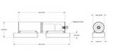 Heavy Duty 5" Steel Weld On Barrel Hinge For Gates Trucks Trailers Boxes