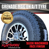 15" 6 Stud Grenade Caravan Trailer Alloy Mag Rim & 235/75R15 LT Tyre 1250KG