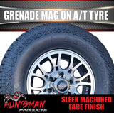 15" 6 Stud Grenade Caravan Trailer Alloy Mag Rim & 235/75R15 LT Tyre 1250KG