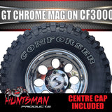 16" GT Vacuum Chrome Alloy Mag Wheel & 245/75R16 Comforser CF3000 Mud Tyre