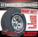 16" GT Chrome 6/139.7 Alloy Wheel & 265/75R16 Roadcruza RA7000 All Terrain Tyre