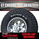 16" GT Chrome 6/139.7 Alloy Wheel & 265/75R16 Roadcruza RA7000 All Terrain Tyre