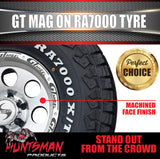 16" GT Alloy Mag Wheel & 265/75R16 Roadcruza RA7000 X/T Extreme Terrain Tyre 6/139.7 PCD