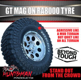 17x9 GT Alloy Mag Wheel & 265/65R17 Roadcruza RA8000 Rugged Terrain Tyre 6/139.7 PCD