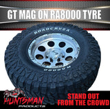 17x9 GT Alloy Mag Wheel & 265/65R17 Roadcruza RA8000 Rugged Terrain Tyre 6/139.7 PCD