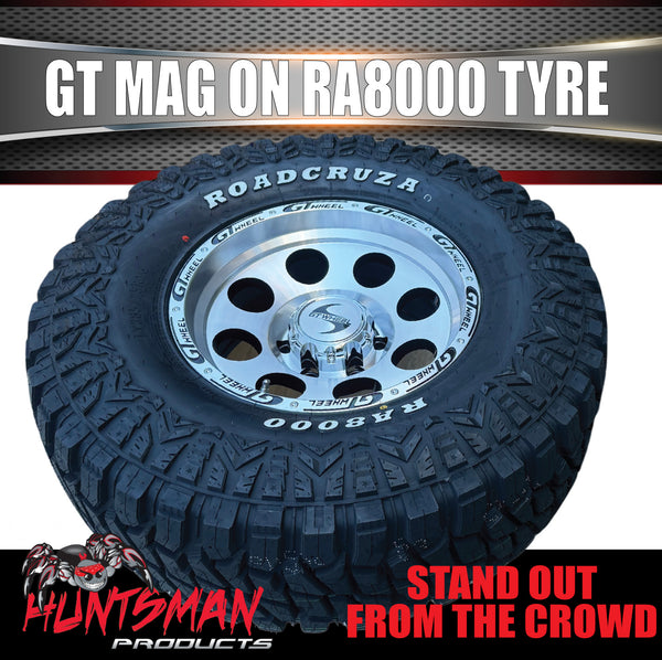 17x9 GT Alloy Mag Wheel & 265/65R17 Roadcruza RA8000 Rugged Terrain Tyre 6/139.7 PCD