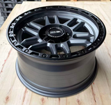 17x8.5 Gunmetal Blaze Mag Wheel 6/139.7 pcd +12 Offset suit Ranger Hilux Triton etc