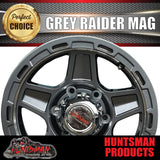15" 6 Stud Gunmetal Raider Caravan Trailer Alloy Rim & 195R15C LT RA1100 AT TYRE