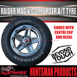 14" & 185R14 LT CF1100 Ford Stud Gunmetal Raider Trailer Caravan Mag Rim & All Terrain Tyre