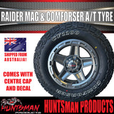 14" & 185R14 LT CF1100 Ford Stud Gunmetal Raider Trailer Caravan Mag Rim & All Terrain Tyre