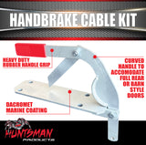 9" Trailer  Mechanical Drum Brake Kit + Coupling & Fitting Kit 5 & 6 Stud