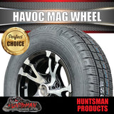 14" Havoc Trailer Caravan Alloy Rim & 195R14C Tyre suits Ford pattern. 195 14