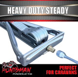 2x Extra Heavy Duty RV Caravan Trailer Parking Stabiliser Support Legs & Handle