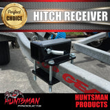 Universal Hitch Receiver Perfect For Caravans Trailers Bumpers & Bike Carriers