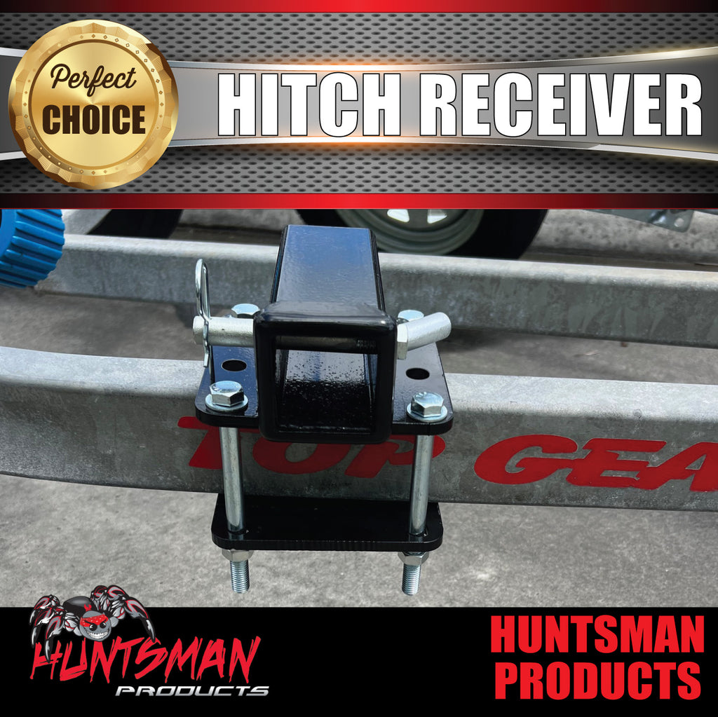 Universal Hitch Receiver Perfect For Caravans Trailers Bumpers & Bike Carriers