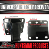 Universal Hitch Receiver Perfect For Caravans Trailers Bumpers & Bike Carriers