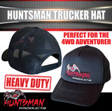 x4 Huntsman Products Adjustable Snapback Mesh Trucker Hat, 1 Size Fits Most