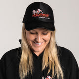 x4 Huntsman Products Adjustable Snapback Mesh Trucker Hat, 1 Size Fits Most