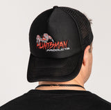 x4 Huntsman Products Adjustable Snapback Mesh Trucker Hat, 1 Size Fits Most