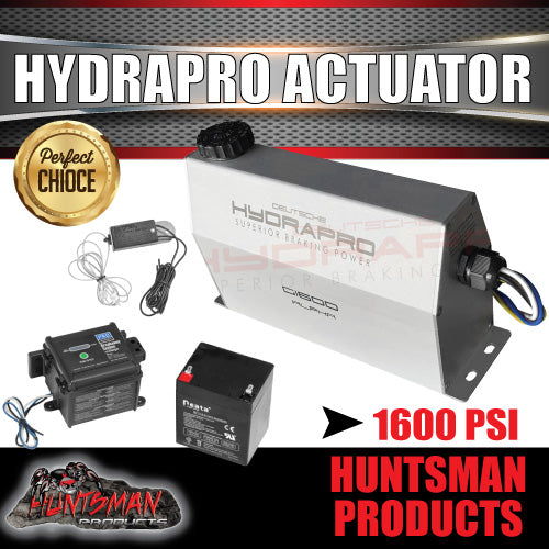 New Model Deutsche Hydrapro Electric Over Hydraulic Alpha G1600 Actuator & Breakaway.