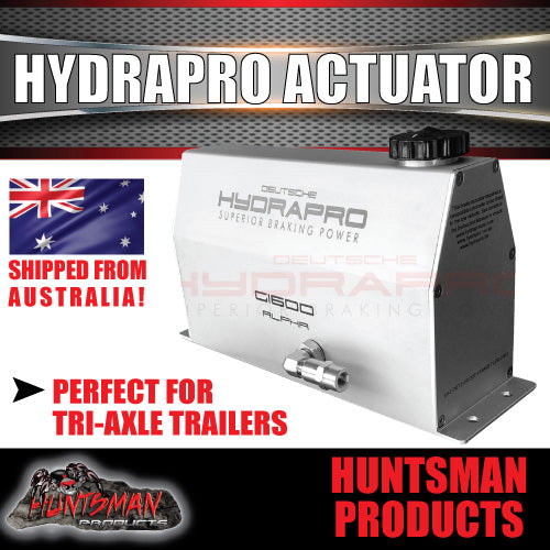 New Model Deutsche Hydrapro Electric Over Hydraulic Alpha G1600 Actuator & Breakaway.