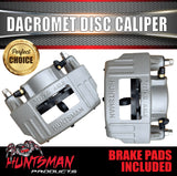 2000Kg 12" 5 Or 6 Stud Landcruiser Pattern Dacromet Trailer Caravan Hydraulic Ventilated Disc Brake Kit