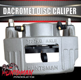 10.9" Dacromet Ventilated Trailer Caravan Boat Trailer Hydraulic Disc Brake Kit. Cooler Discs