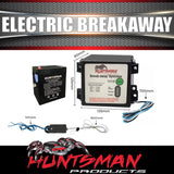 Huntsman Products Trailer Breakaway Unit System, Switch & Battery. LED Test!