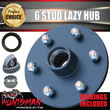 2x 6 stud trailer Caravan hubs 6/139.7 & Slimline S/L KOYO bearings. 192.4mm