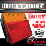 Huntsman LED Rear Combination Trailer Light Surface Mount 105x100mm 18 LED's Per Lamp !!