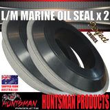 2 x Marine Oil Seal LM (Holden) for Trailer Hub Drum Disc Holden Bearings