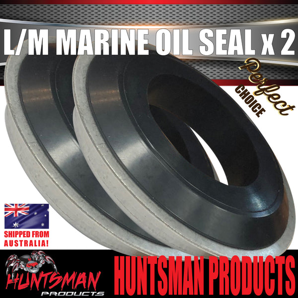 2 x Marine Oil Seal LM (Holden) for Trailer Hub Drum Disc Holden Bearings