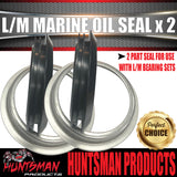 2 x Marine Oil Seal LM (Holden) for Trailer Hub Drum Disc Holden Bearings