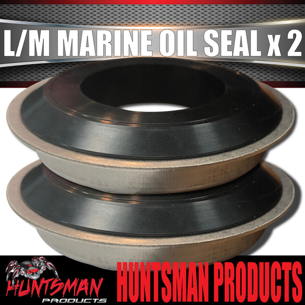 2 x Marine Oil Seal LM (Holden) for Trailer Hub Drum Disc Holden Bearings