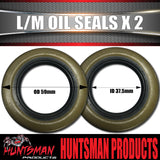 2 x Oil Seal LM (Holden) for Trailer Hub Drum Disc Holden Bearings