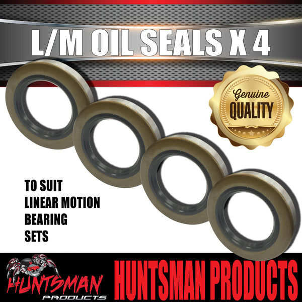 4 x Oil Seal LM (Holden) for Trailer Hub Drum Disc Holden Bearings