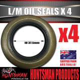 4 x Oil Seal LM (Holden) for Trailer Hub Drum Disc Holden Bearings