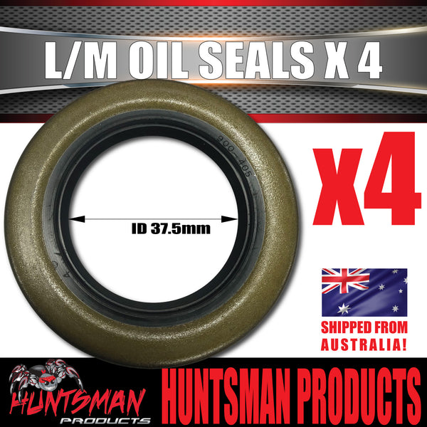 4 x Oil Seal LM (Holden) for Trailer Hub Drum Disc Holden Bearings