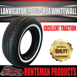 195/75R14 LANVIGATOR PRIMETOUR WHITEWALL TYRE. 195 75 14