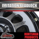 17x8.5 Imitation Beadlock Alloy Wheel 6/139.7 ET0 & 265/70R17 Raodcruza AT Tyre