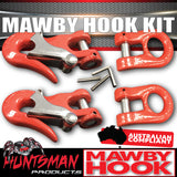 2 x 13mm 3500Kg ATM Mawby Hook Trailer Safety Chain Coupling AS4177.4