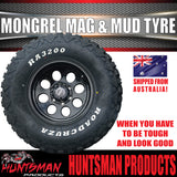 15x8 Black Mongrel Mag Wheel 6/139.7 PCD & 32X11.5R15 Roadcruza Mud Tyre 32 11.5 15