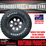 16" Black Mongrel Mag Wheel & 245/75R16 L/T Roadcruza RA3200 Mud Tyre 10 PLY. 245 75 16