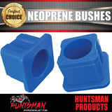 X4 Huntsman Products Caravan Trailer Independent Suspension Neoprene Bushes 38mm