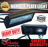 Huntsman Products LED Number Plate Light Licence Lamp Trailer Caravan Truck Ute 10-30V CTA Approved