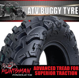 26x9-12 Inch Wanda P3006 Front ATV UTV Tyre 49J . 19mm Tread Depth