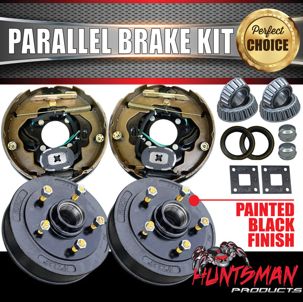 10" Parallel Bearing Trailer Caravan Electric Drum Brake Kit. Ford & Landcruiser Pattern Available