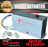 Raso Caravan Boat Trailer Electric Over Hydraulic Actuator. 1600 PSI. Up to 3 Axles.  3yr Warranty